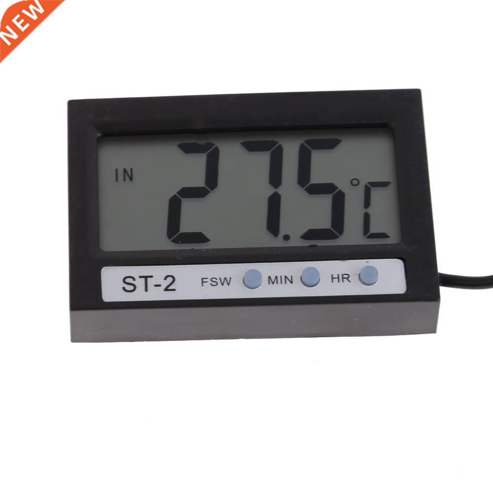Mini Home Car Vehicle Meter Proe LCD Display With Time Clo