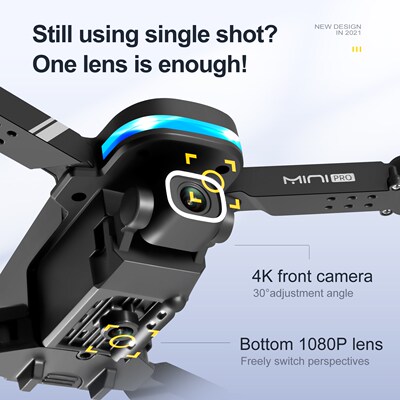 2021 New KY910 Mini Drone 4k Hd Camera profesional Rc Drones