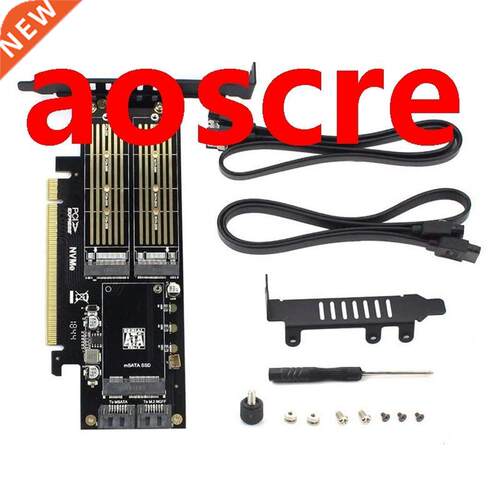 JEYI SK16 M.2 NVMe SSD NGFF TO PCI-E.0 X4 Adapter M Key B K