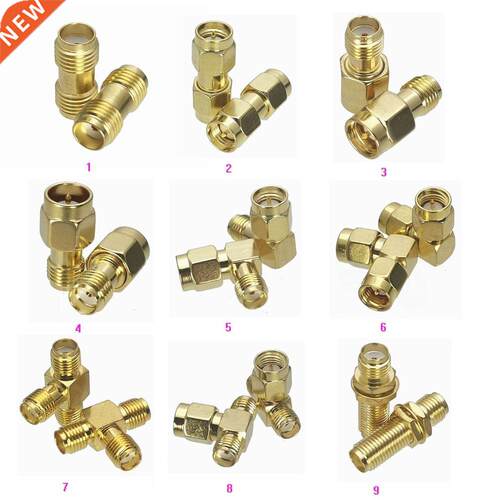1Pcs SMA to SMA Male plug & Female jack Straight &am