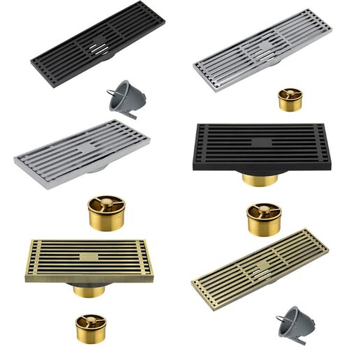 Invisible Stainless Steel Floor Linear Waste Grates Grid Str