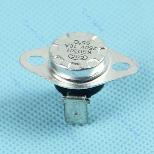 1/5/10pcs KSD301 NC Thermostat, Temperature Switch, Bimetal