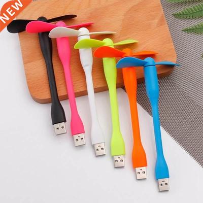 Mini USB Fan Flexible Bendable Cooling Fan For Power Bank La