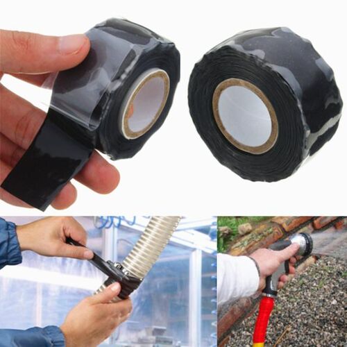 Black High Temperature Self-Adhesive Silicone Tape Electrica