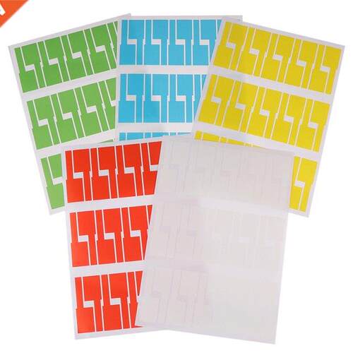 30pcs/sheet Waterproof Self-adhesive Cable Sticker Identific