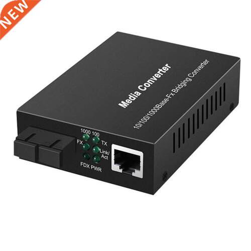 Gigabit Ethernet Fiber Media Converter with a Built-in 1Gb M