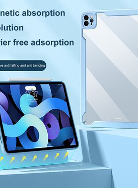 Tablet Case For Apple iPad Pro 11inch 2021 Transparent Detac
