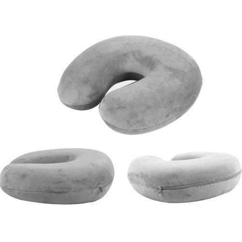 1PC New U Shaped Travel Pillow Car Air Flight Inflatable Pil图片