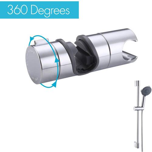 Shower Rail Slide Bathroom Shower Room Showerhead ABS Plasti