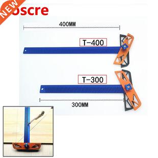 Woodworking Hole Scriber Ruler T-type Crossed Ruler Aluminum