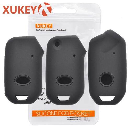 Silicone Car Key Case For Kia Sportage Ceed Sorento Cerato F