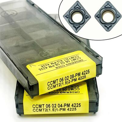 10PCS High Quality CCMT060204 CCMT060208 PM 4225 Carbide Too