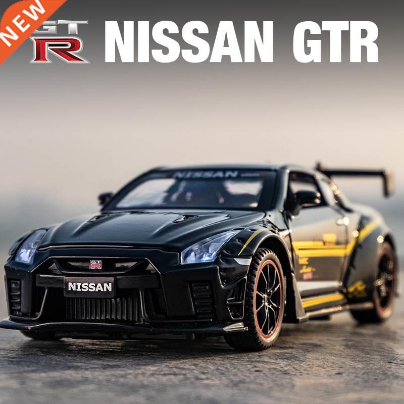 1:32 Nissan GTR R35 R34 Racing Car Model Scale Children Kids