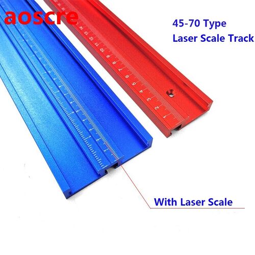 Woodworking Chute Aluminium Alloy T-tracks Model 45/70 T Slo