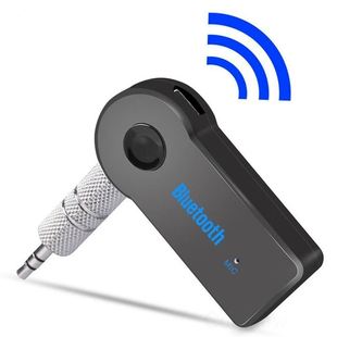 Bluetooth Receiver 3.5mm Interface Adapter 4.0 Aux Car Blue
