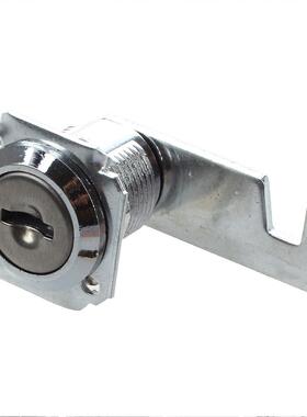 Cabinet 18.5mm Dia Male Thread Cam Lock Silver Tone with 2 K