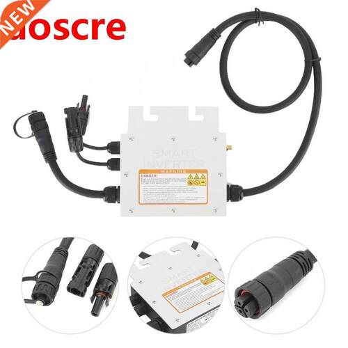 350W 230V Solar Inverter LED Display Micro Grid Tied IP65 Wa