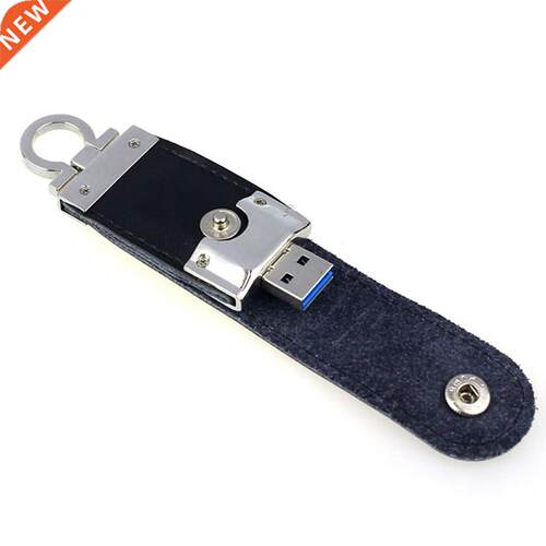 USB3.0 Business Leather Flash Drive Memory Stick U-Disk (64G