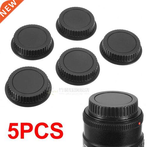 5pcs New Rear Lens Cover plastic Lens Cap Dust Canon Camer