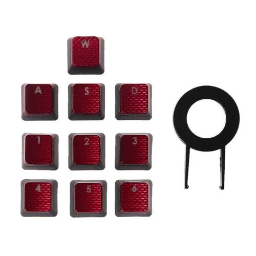 10Pcs/Pack Keycaps for Corsair K70 K65 K95 G710 RGB STRAFE M