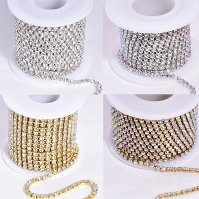 1Yard 10Yards/Roll SS6-SS18 стразы для рукоде