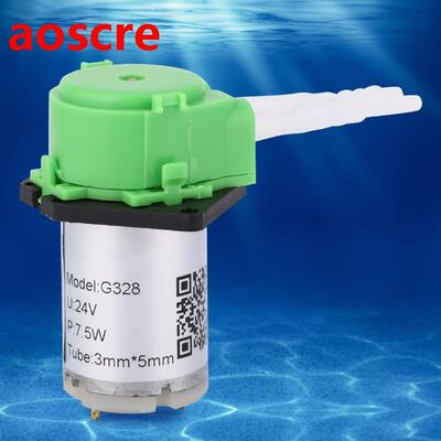 Dosing Pump  Peristaltic Tube Head For Aquarium Lab Chemi