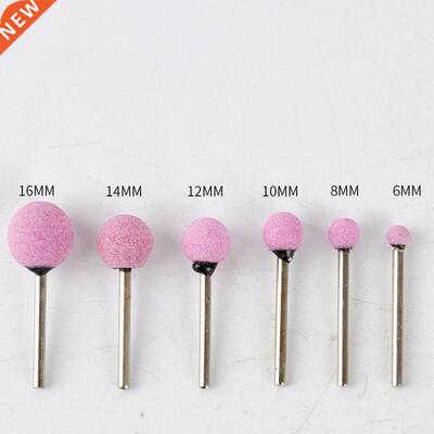 10pcs 3mm Shaft Mounted Ceramic Grinding Head Point Ball-Sha