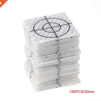 100Pcs/Set Reflector Sheet Reflective Tape Target Total Stat