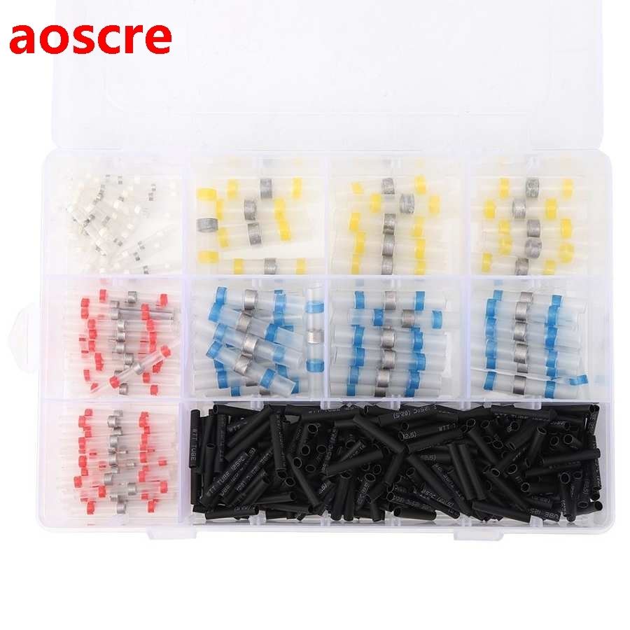 50PCs Solder Sleeve Insulation Terminal Electrical Connecto