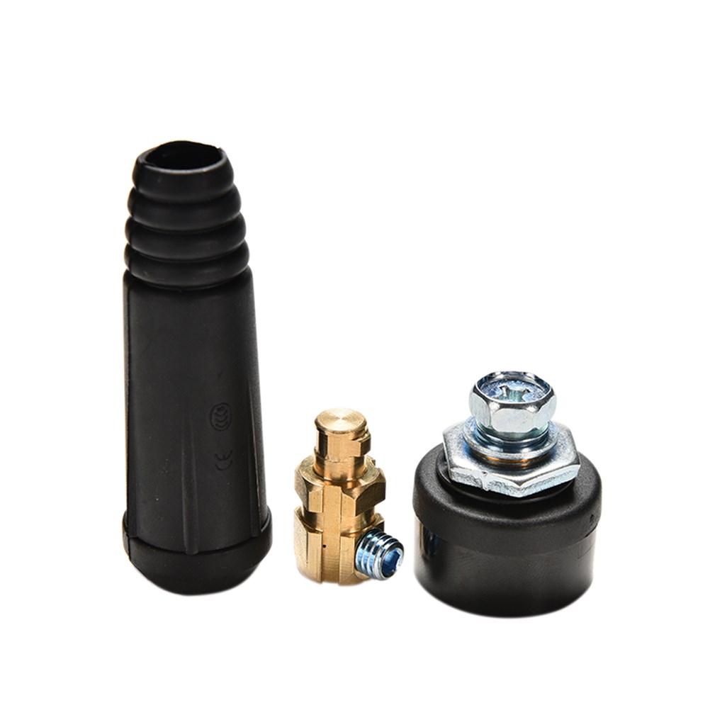 1Set Welding Cable Connector Plug Quick Fitting Male + Femal