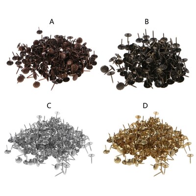 500Pcs Antique Bronze Upholstery Nail Wood Decorative Tacks