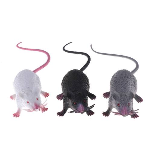 22cm Small Rat Fake Lifelike Mouse Model Prop Halloween Gift