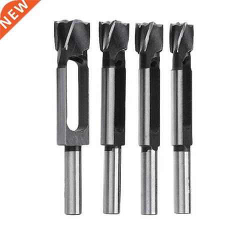 4 Pcs/Set Tenon Dowel Plug Cutter Maker Tapered Snug Plug Cu