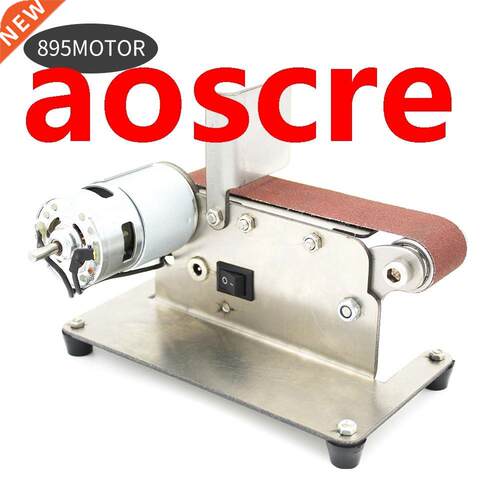 Horizontal elt Sander Mini Electric elt Grinding Sander Mu