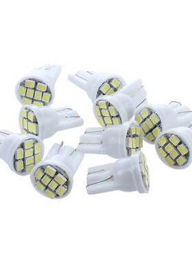 10X T10 194 168 Lamp Bulb 8 LED White For C