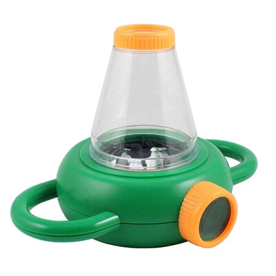 Portable 3X 2-Way Bug Insect Viewer Magnifier Children Kid E