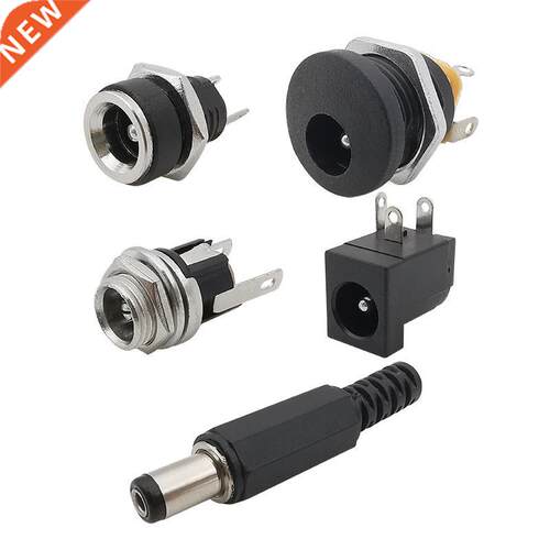 10Pcs/lot 5.5x2.1mm DC Connectors Power Jack Plug Adapter DC