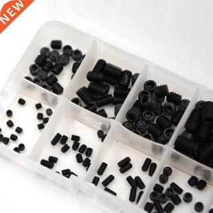 200Pcs 304 Allen Head Socket Hex Set Grub Screw Assortment C