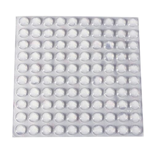 100Pcs/Lot Transparent Self Adhesive Rubber Feet Clear Semic