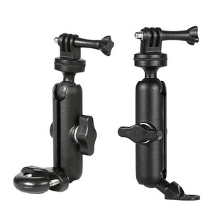 Motorcycle Bike Camera Holder Handlebar Rearview Mirror Moun