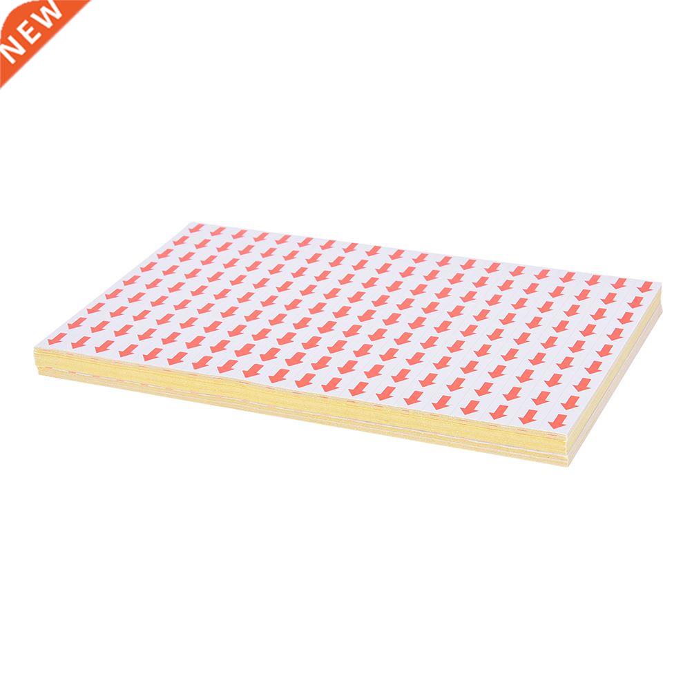 60 sheets/10800 Pcs 10x12mm label stickers red arrow sticke