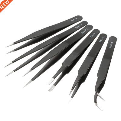 ESD 10-15 Safe Anti-static Tweezers Maintenance Repair Nippe