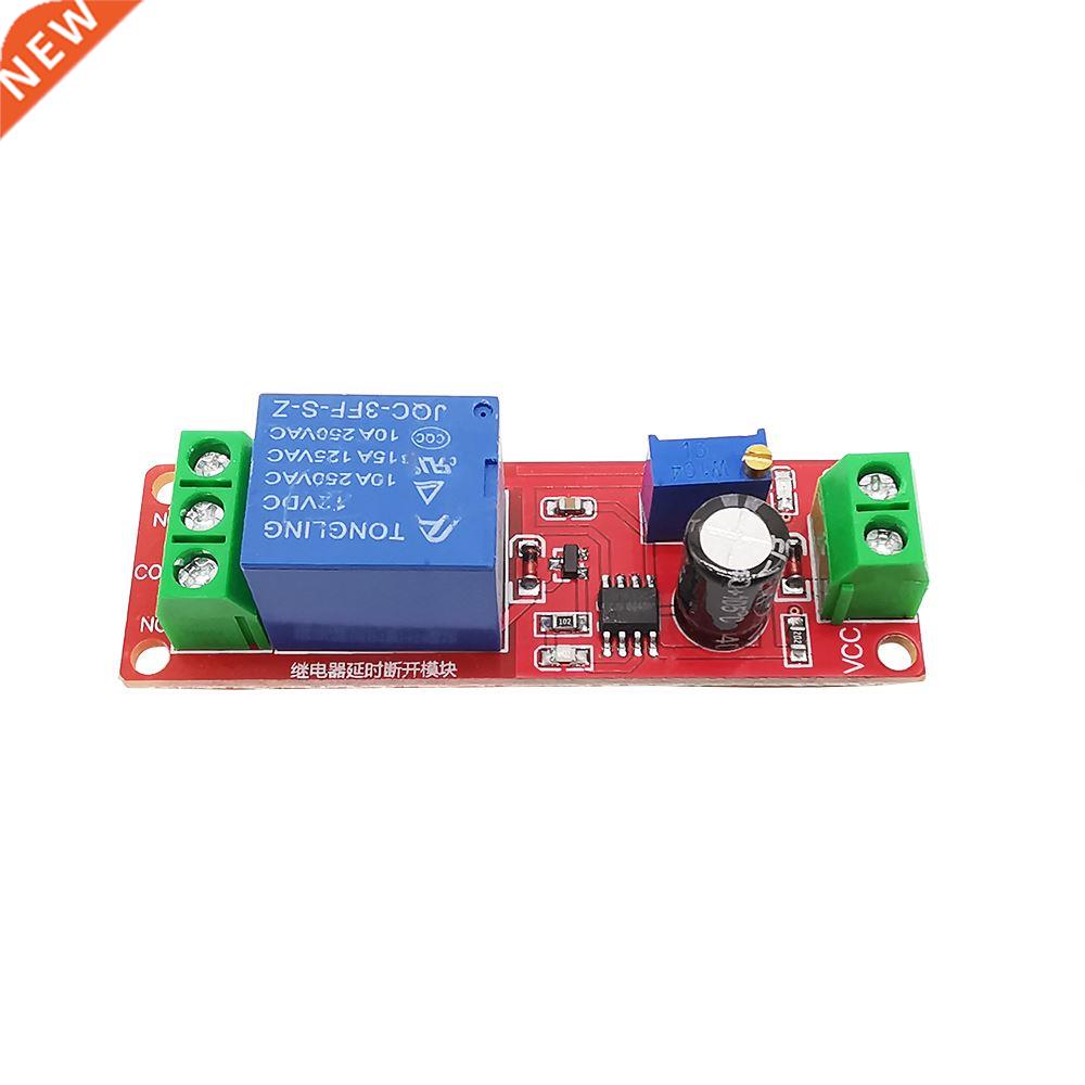 1Pcs NE555 Time Delay Relay Module DC 12V 10A Timer Switch A