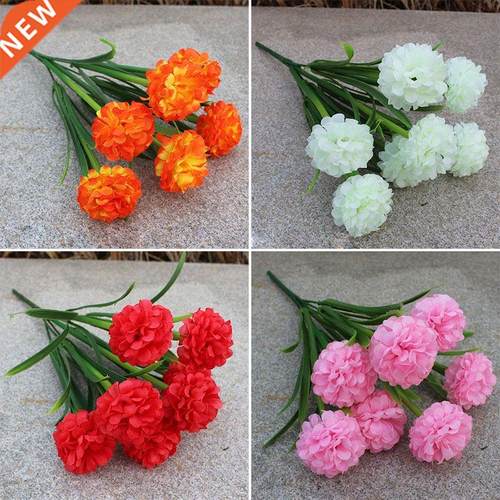 Cheap Multicolor Silk Hydrangea Artificial Flower White Wedd