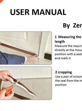 5M Door Sealng Strp Tape Door Wndows Seal Strp Weather S