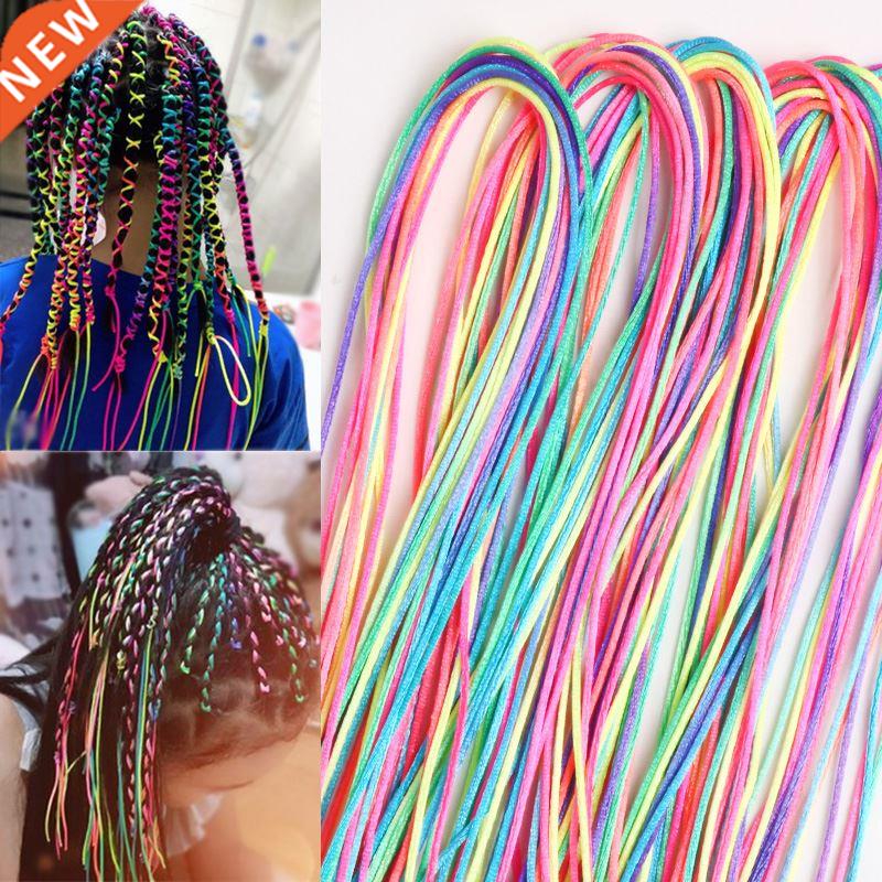 5-0Pcs 90CM Colorful Knitting Hip Hop Children	s Ribbons