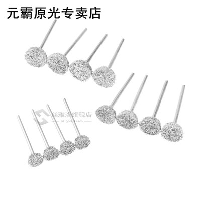 12Pcs Diamond Cutting Grinding Head Mounted Points 3mm Shank