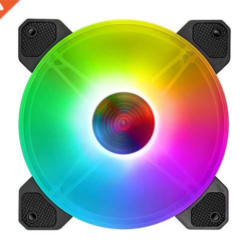 COOLMOON Yuhuan 140mm Cooling Fan Mute RGB 6Pin Lighting Qui