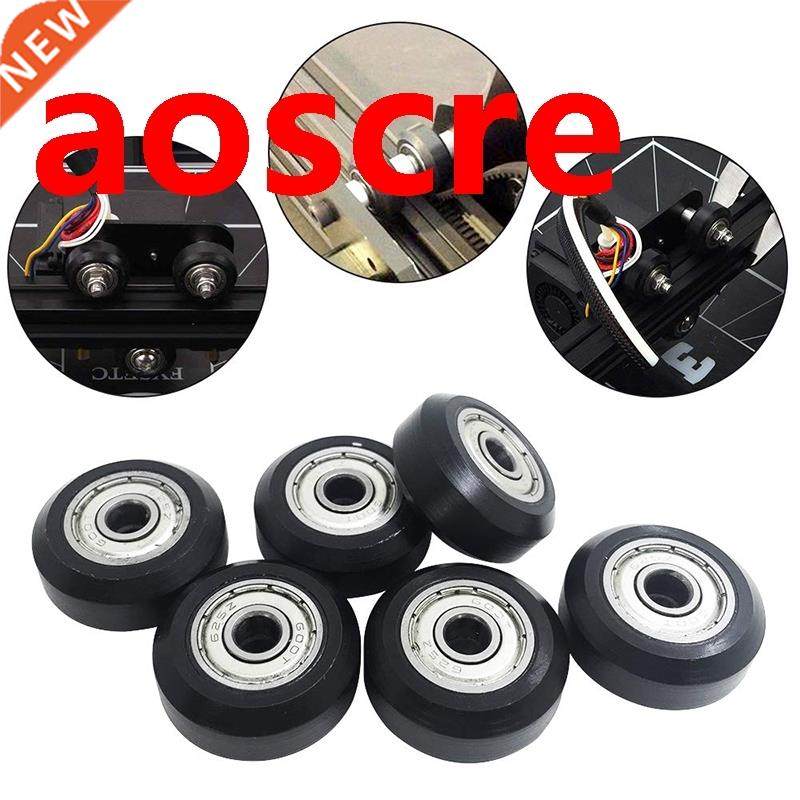 12 pcs 625zz plastic pulley wheels with bearings gear for 3d