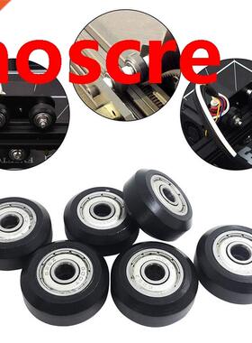 12 Pcs 625Zz Plastic Pulley Wheels with Bearings Gear for 3D